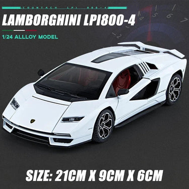1:24 Diecast Lamborghini Countach LPI 800-4 Model Car